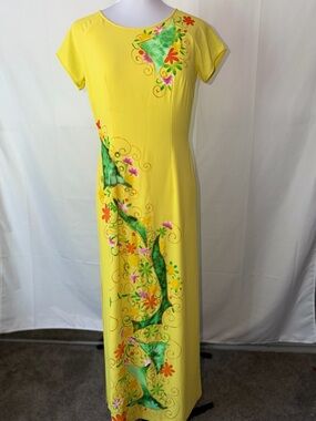 Hand Painted Ao Dai